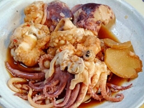 山陰の珍味☆　「ミミダコ甘辛煮」